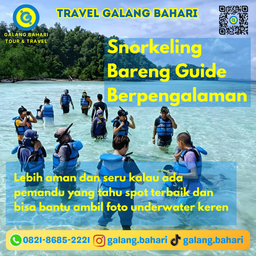 Paket Snorkeling Batam Lengkap Aman, Seru, Dipandu Guide Berpengalaman + Spot & Foto Underwater Keren 0821-8685-2221
