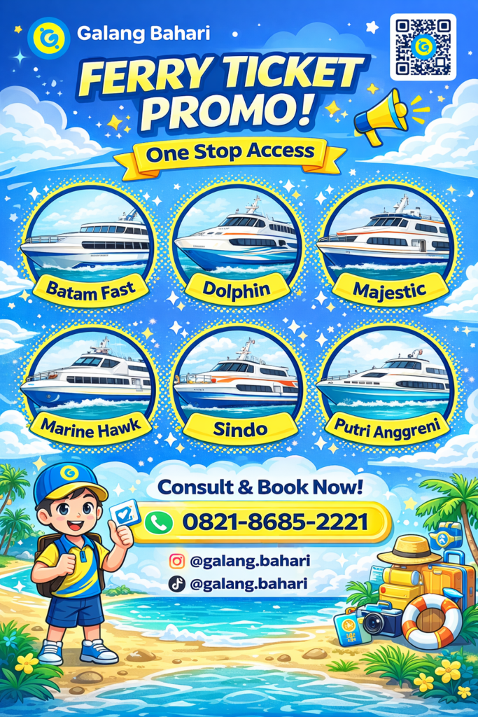 Ferry Ticket Promo Batam Singapore Malaysia Fast Ferry Booking Service – Call 0821-8685-2221