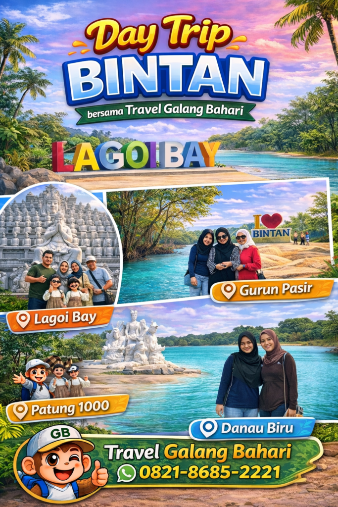 Bintan Day Trip Island Tour Package Lagoi Bay Blue Lake Gurun Pasir – Booking 0821-8685-2221