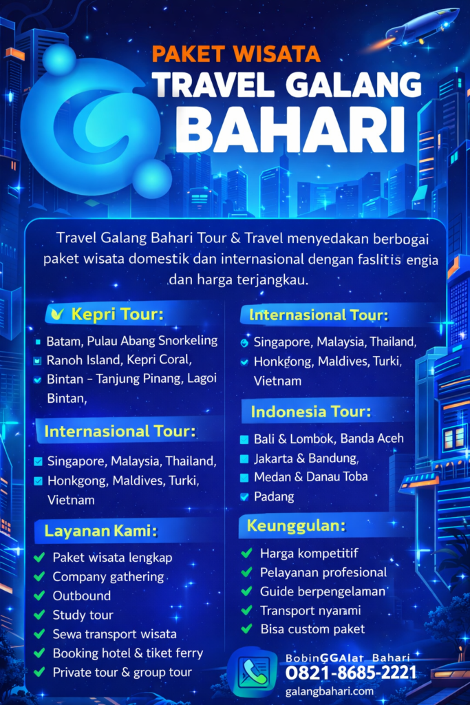 Call/WA 0821-8685-2221 travel wisata batam Kota